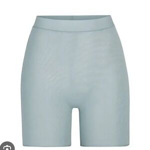 skims mesh biker shorts
